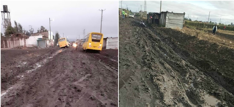 The locals said on Saturday that the poor states of the roads in the area are a big threat to pupils who are preparing for the national examinations. They said pupils have been forced to miss attending their classes for several days due to poor roads.