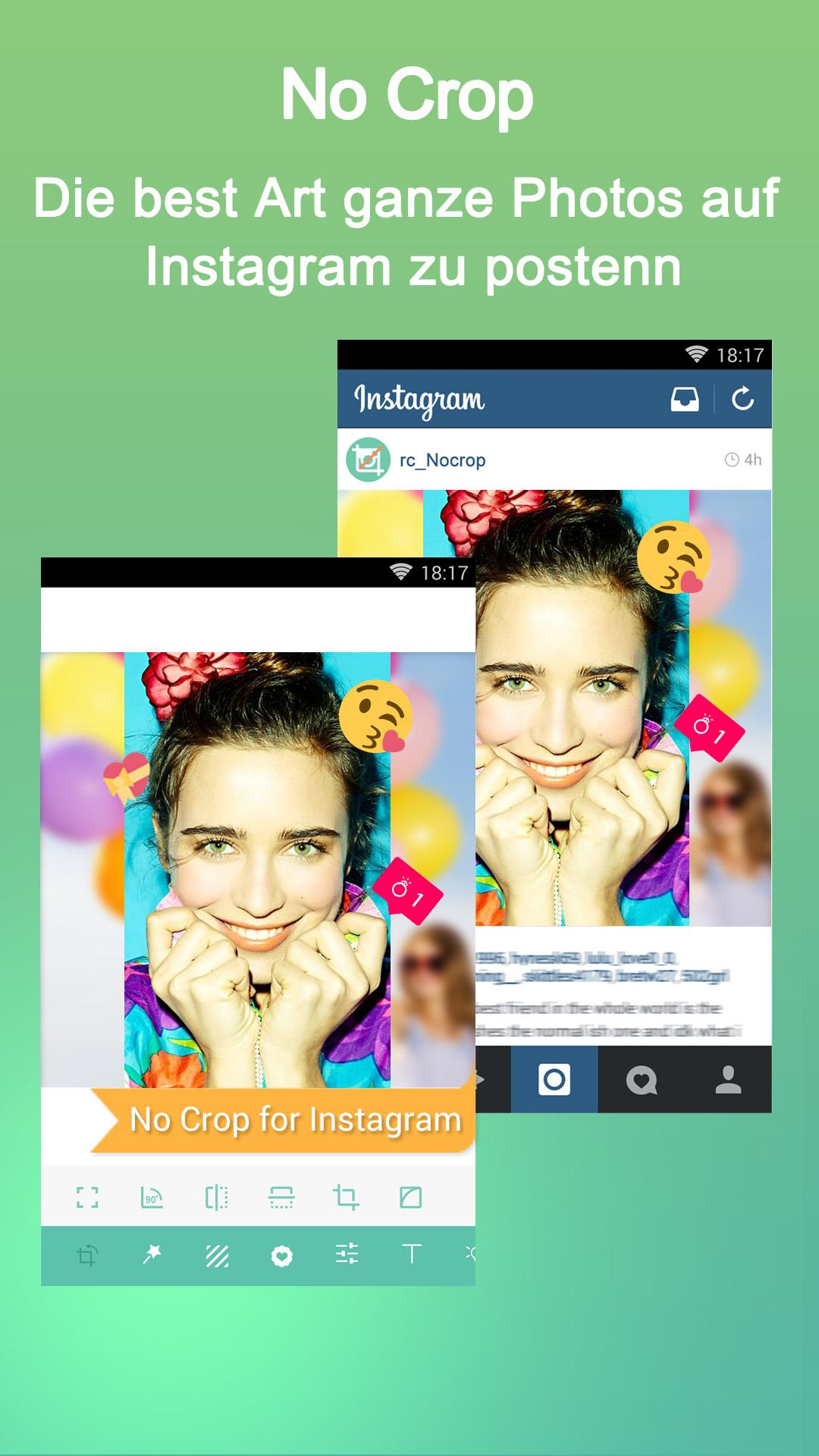 Android application No Crop & Square for Instagram screenshort