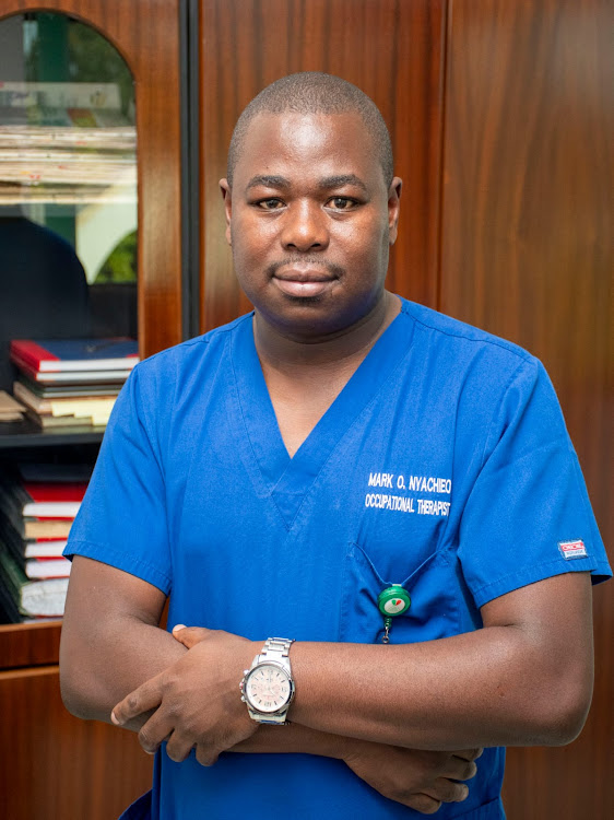 The Karen Hospital Head occupational therapist Mark Nyachieo