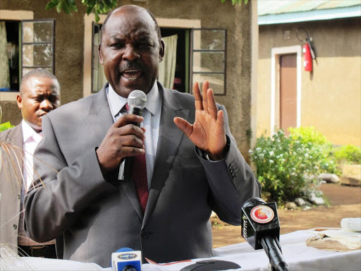 Kisumu Governor Jack Ranguma during a past function last month in Muhoroni subcounty/ MAURICE ALAL