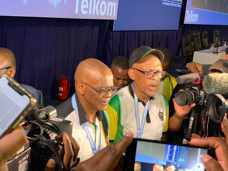 ANC Secretary General Ace Magashule and Pule Mabe