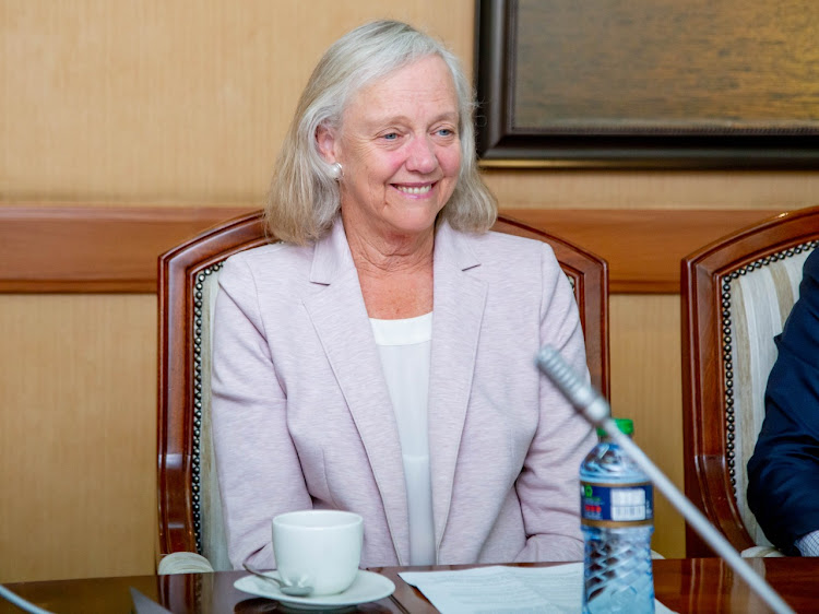 US Ambassador to Kenya Meg Whitman on October 27, 2022