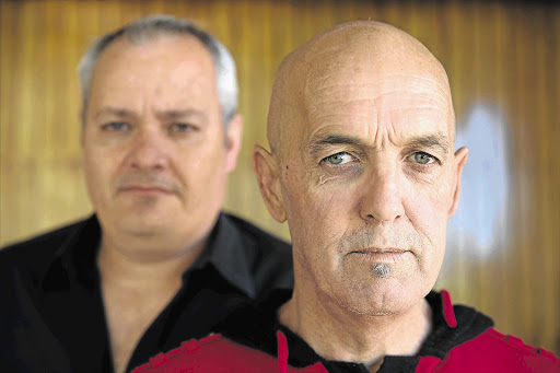 HELLO? Hendrik de Villiers, right, and David Jacobs felt the wrath of the law with valid Hellopeter posts