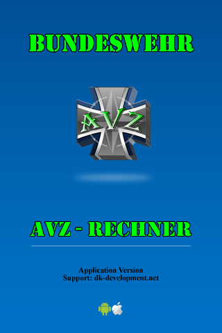 Android application AvZ Rechner (Bundeswehr) screenshort