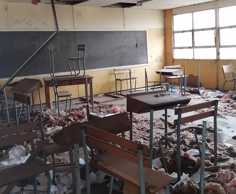 Criminals have vandalised thousands of schools around the country during the lockdown. File photo.