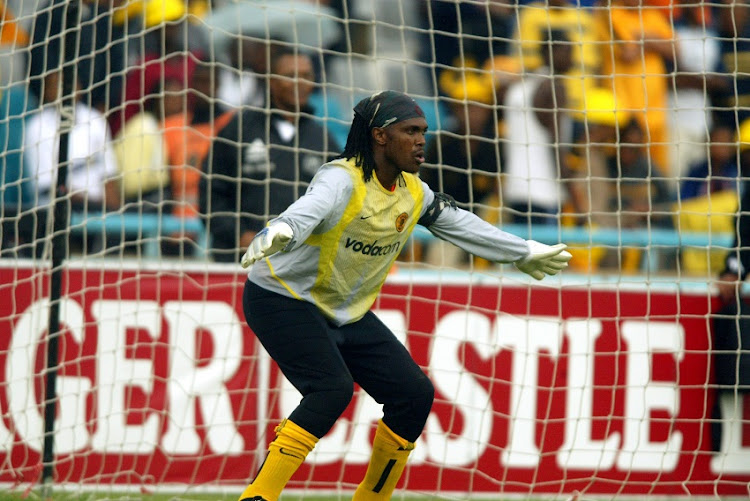 File photo of former Kaizer Chiefs goalkeeper Brian Baloyi in action against their cross town rivals Orlando Pirates at FNB Stadium.