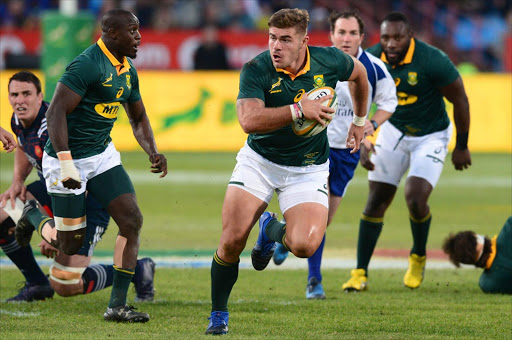 Malcolm Marx of the Springboks during the Castle Lager Incoming Series 1st Test between South Africa and France at Loftus Versfeld on June 10, 2017 in Pretoria, South Africa. (Photo by Lee Warren/Gallo Images)