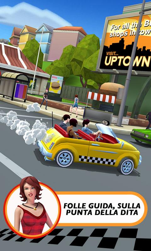 Android application Crazy Taxi™ City Rush screenshort