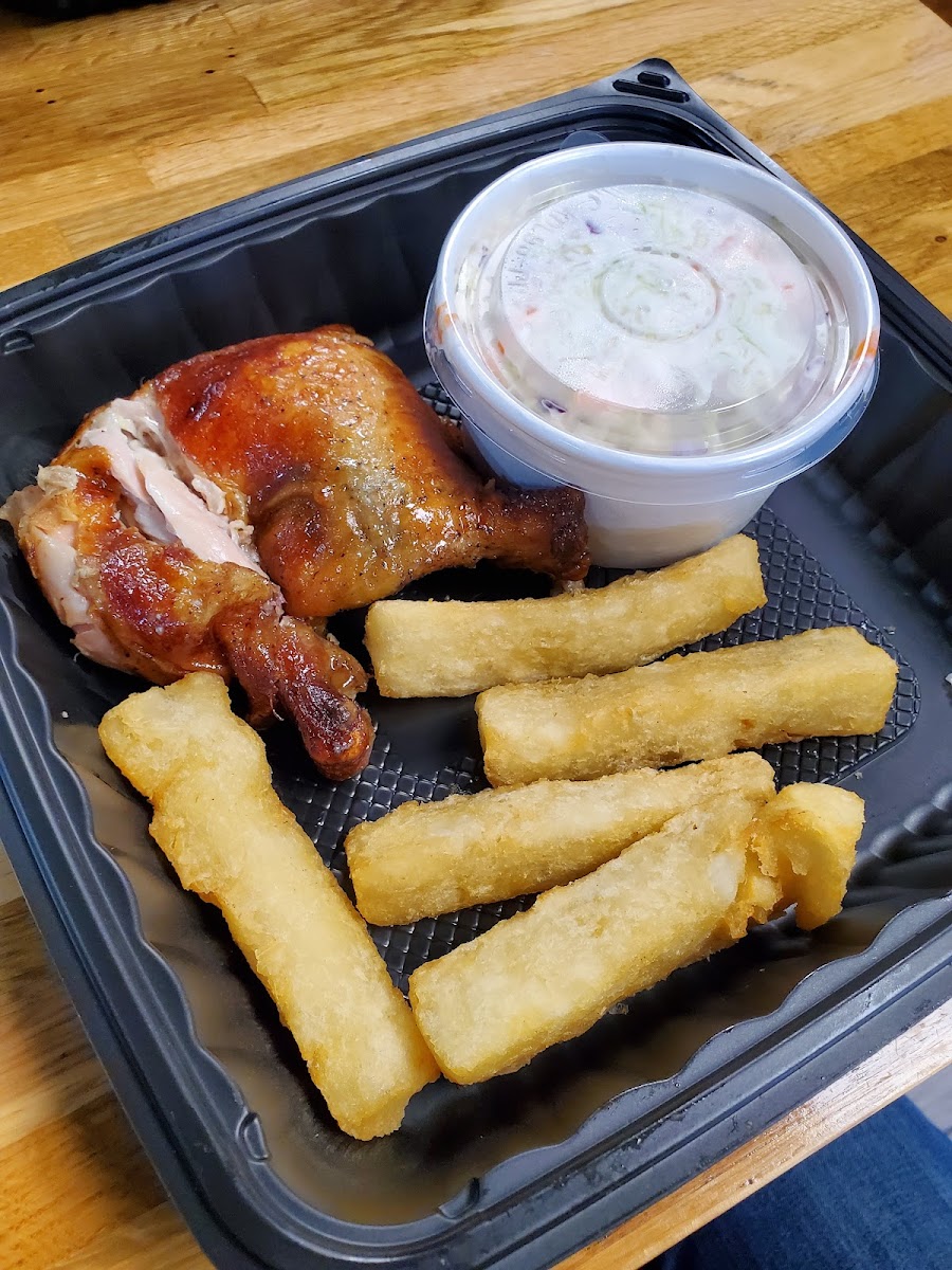 Gluten-Free at Alpaca Peruvian Charcoal Chicken