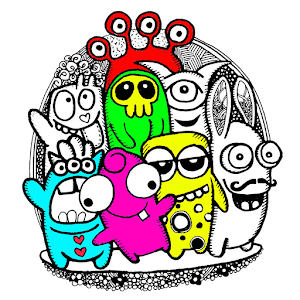 Download Little Monsters Coloring Book For PC Windows and Mac