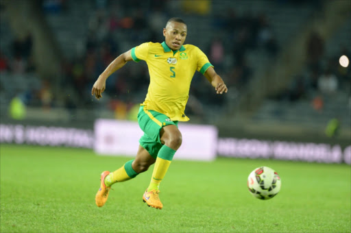 Bafana Bafana midfielder Andile Jali.