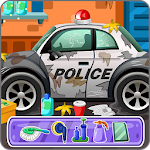 Clean up police car Apk