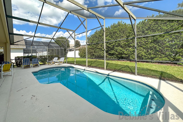 Make memories with your family in the private pool at this West Haven vacation villa