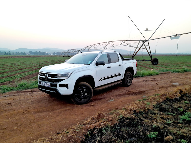 The Volkswagen Amarok PanAmericana is a premium offering that can duke it out in urban areas or farm lifestyles. Picture: PHUTI MPYANE