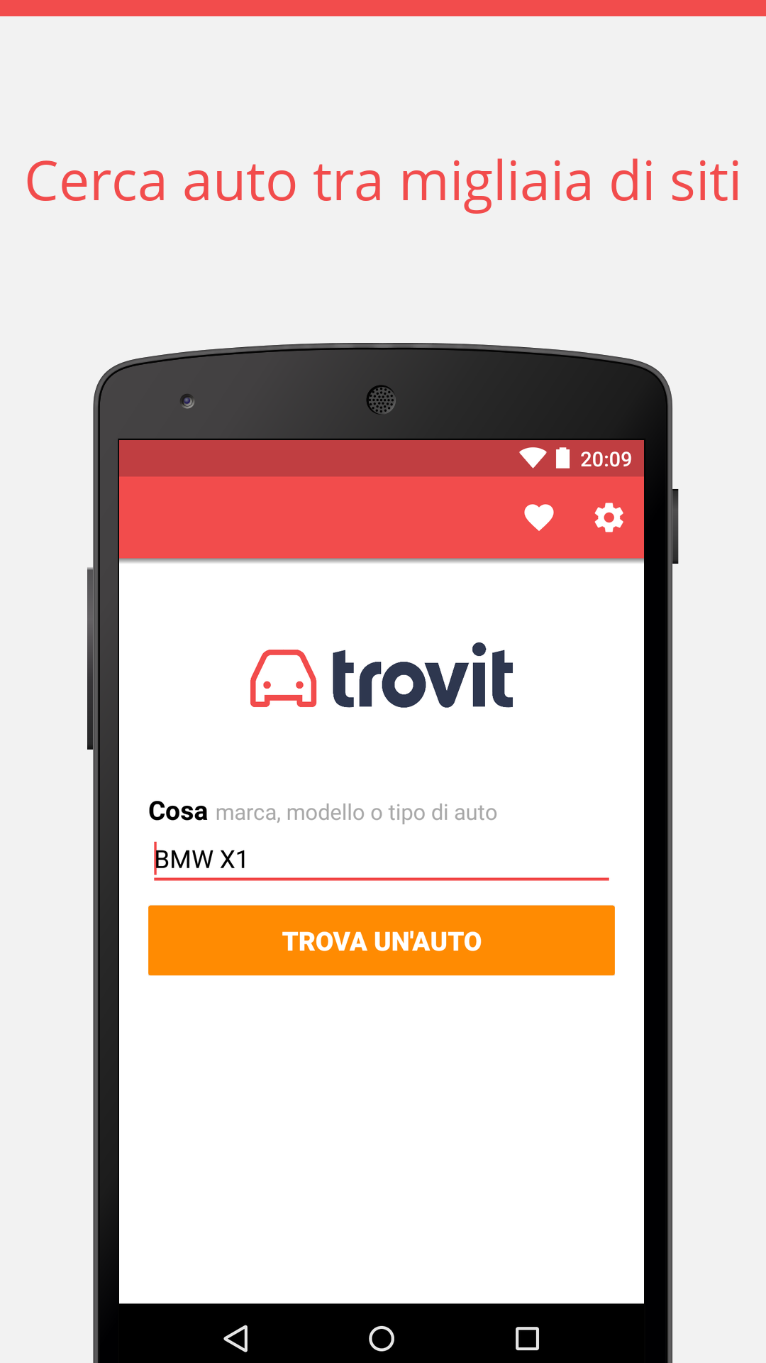 Android application Used cars for sale - Trovit screenshort