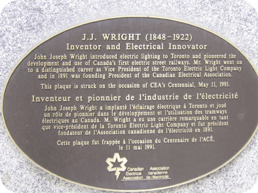 John Joseph Wright introduced electric lighting to Toronto and pioneered the development and use of Canada's first electric street railways. Mr. Wright went on to a distinguished career as Vice...