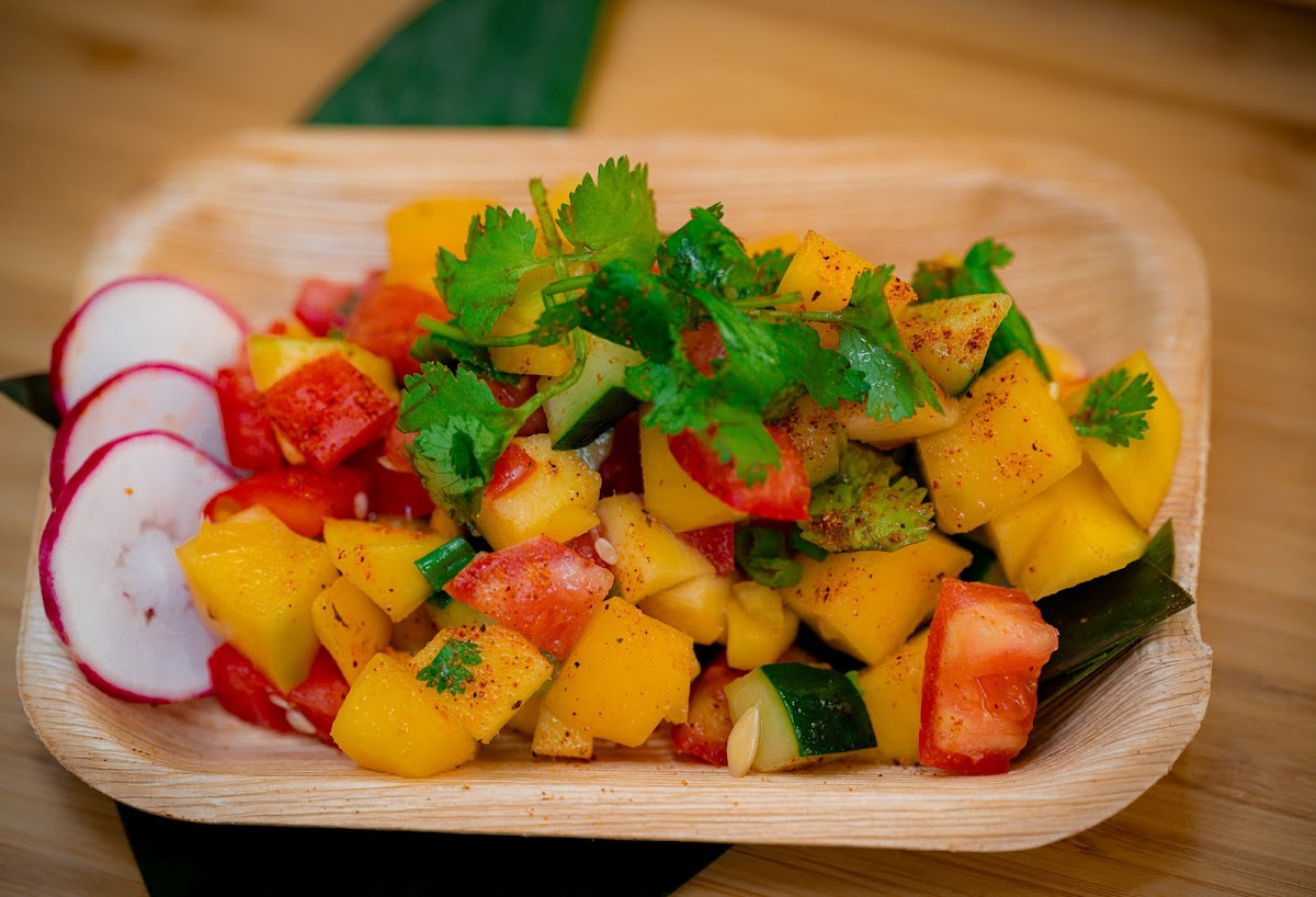 Mango salad.