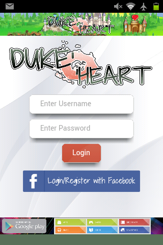 Android application DukeOHeart screenshort
