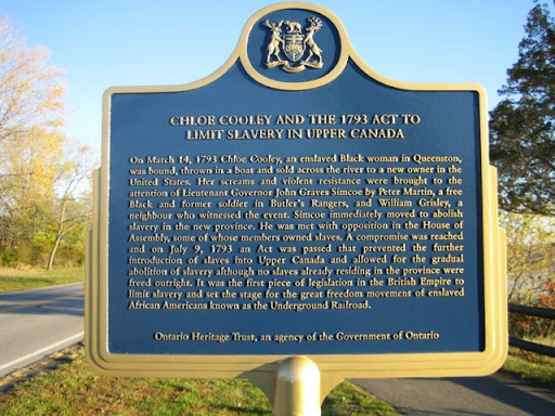 On March 14, 1793 Chloe Cooley, an enslaved Black woman in Queenston, was bound, thrown in a boat and sold across the river to a new owner in the United States. Her screams and violent resistance...