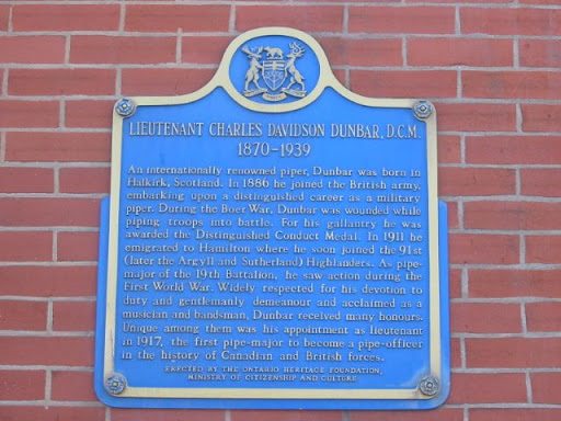 An internationally renowned piper, Dunbar was born in Halkirk, Scotland. In 1886 he joined the British Army, embarking upon a distinguished career as a military piper. During the Boer War, Dunbar...