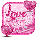 ダウンロード Glitter Love Heart Keyboard をインストールする 最新 APK ダウンローダ