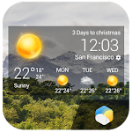 Minimal Weather Info widget Apk