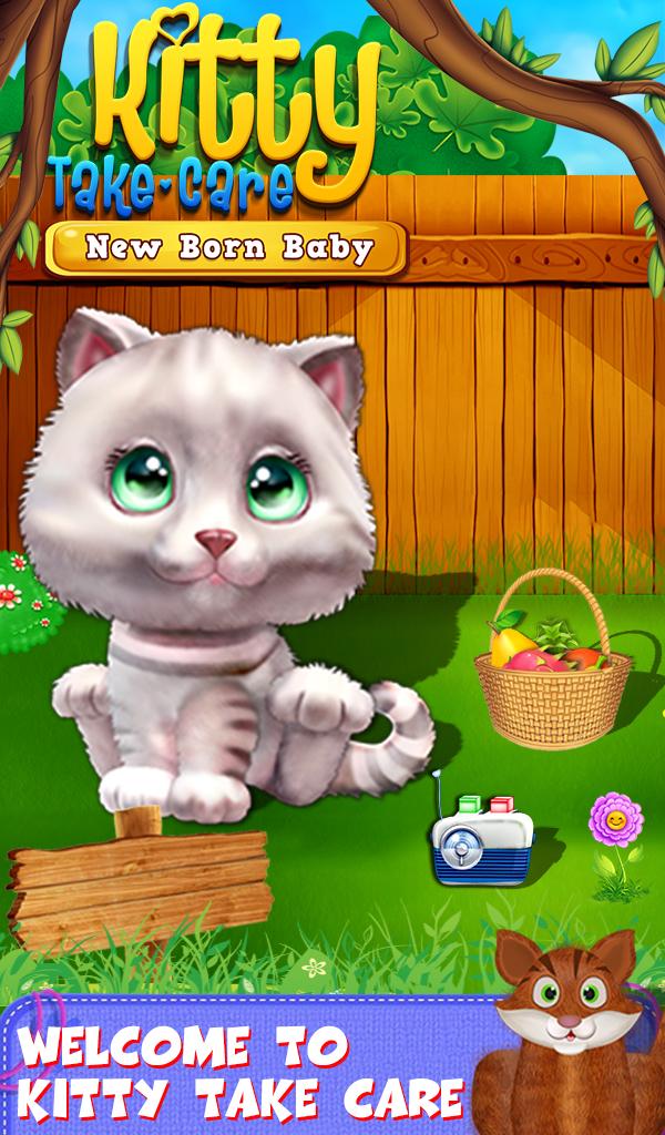 Android application Kitty Take Care New Born Baby screenshort