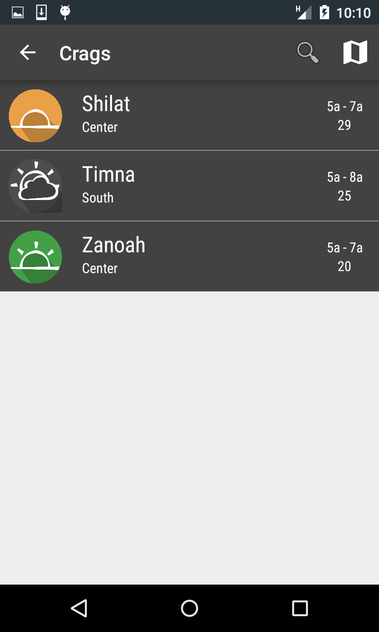 Android application Sloper screenshort