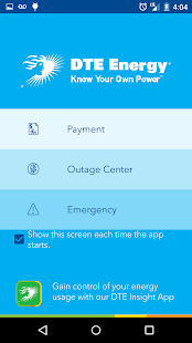 DTE Energy Business app for Android Preview 1