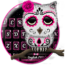 ダウンロード Sugar Skull Owl Keyboard Theme をインストールする 最新 APK ダウンローダ