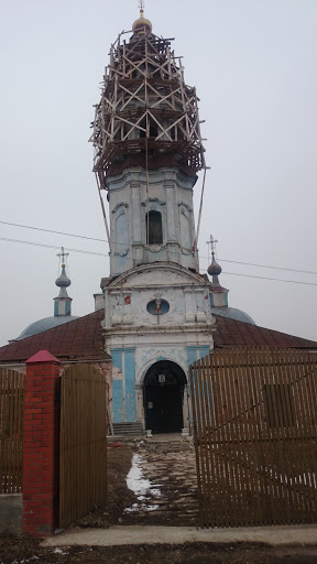 Преображенкий Храм в селе Столпцы 