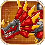 Steel Dino Toy : Triceratops Apk