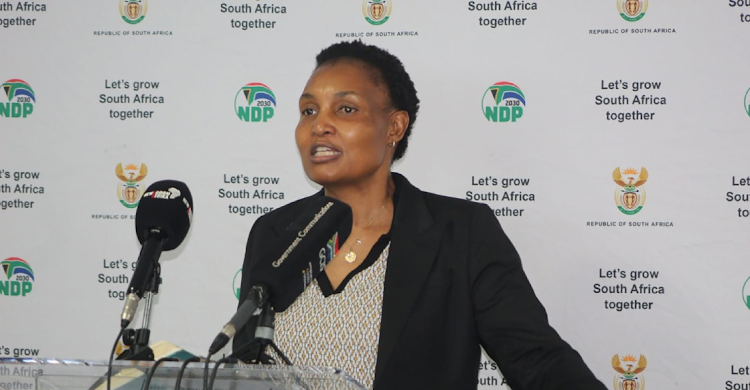 Co-operative governance & traditional affairs minister Thembi Nkadimeng. Picture: GCIS/PHIWE PHILLIPS
