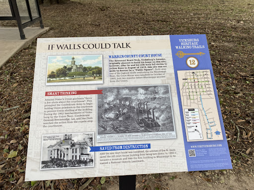 Warren County Court HouseThe Reverend Newit Vick, Vicksburg's founder, originally planned to build his home on this site; however, after he and his wife both fell victim to yellow fever in August...