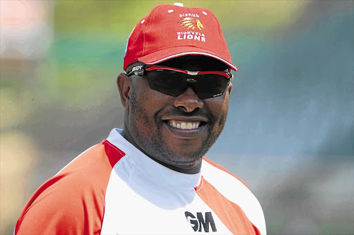 Head coach at the Highveld Lions Geoffrey Toyana wants foreign teams to play in Soweto Picture: LEE WARREN/GALLO IMAGES