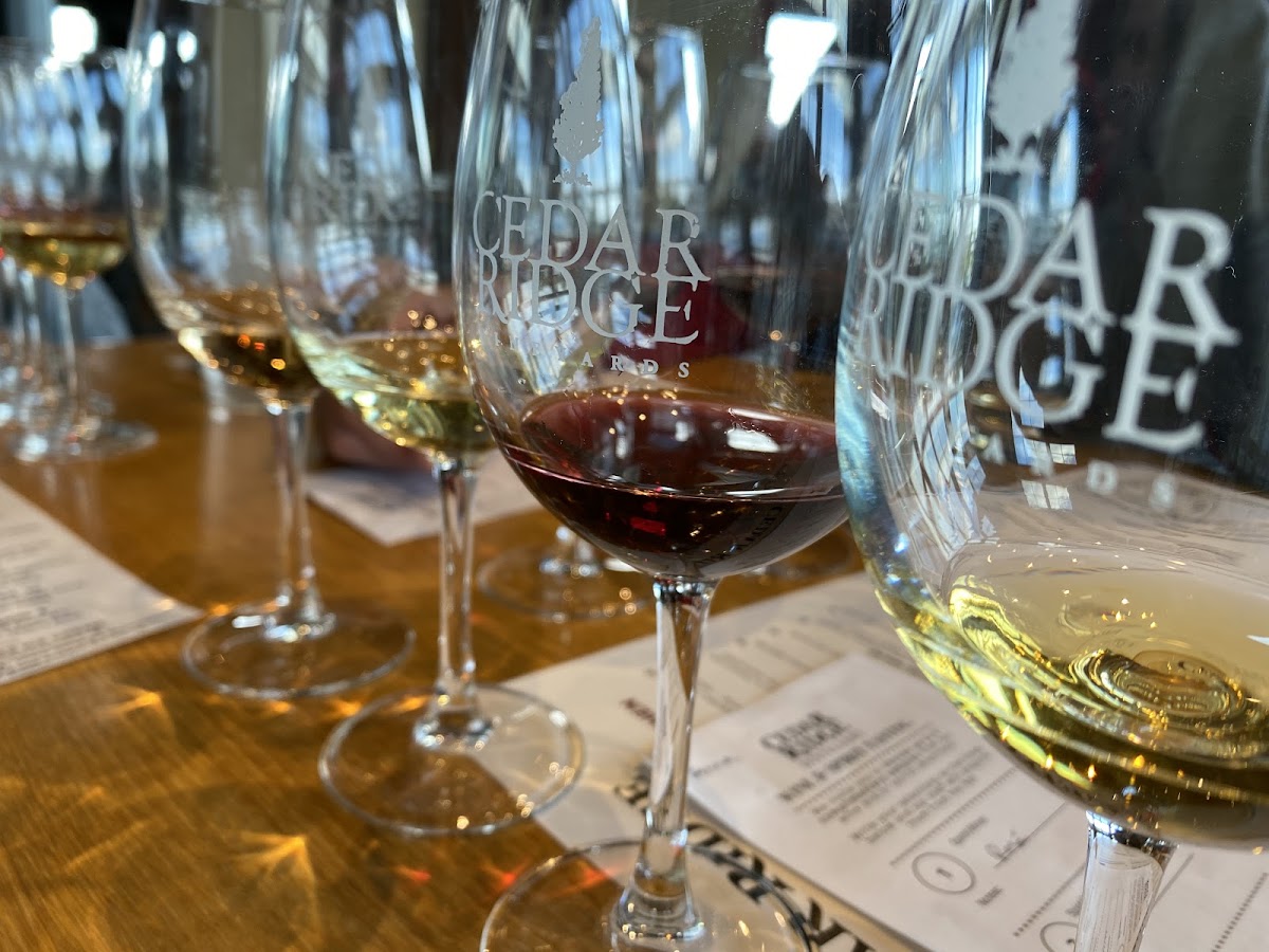 Gluten-Free at Cedar Ridge Winery & Distillery