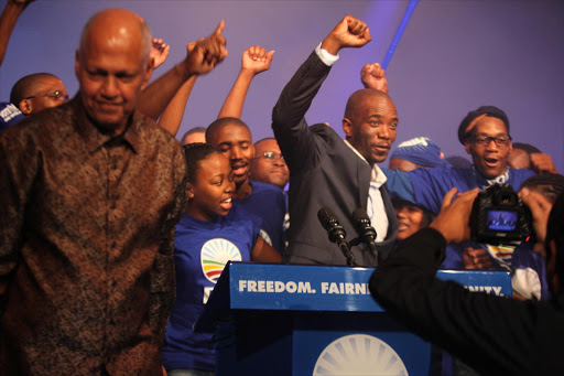 Newly elected Democratic Alliance head Mmusi Maimane Picture: SINO MAJANGAZA