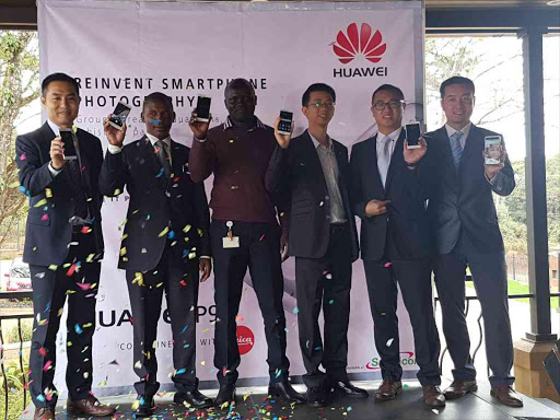 Huawei launches latest smartphone in Kenya./FILE