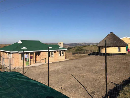 Amcu has handed over a house to the family of the late Mgcineni Noki‚ who became the face of the deadly platinum wage strike at Marikana five years ago Picture: MANZINI ZUNGU (Twitter)