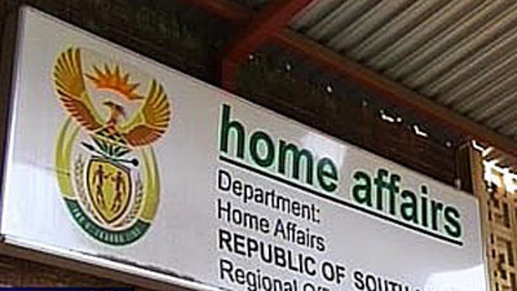 Signage above the entrance of a regional Home Affairs office