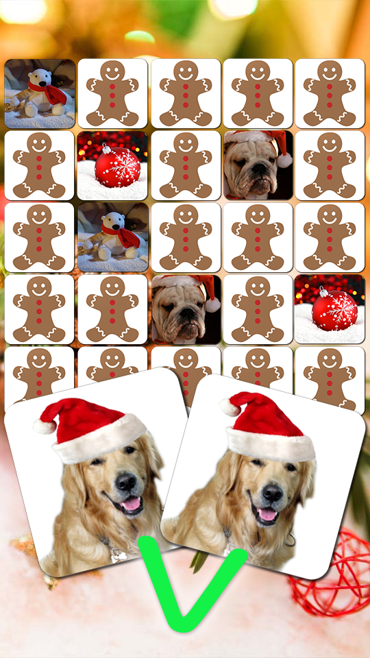 Android application sparse kids Animals Christmas screenshort