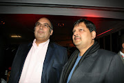 Oakbay Investments CEO Nazeem Howa and former Oakbay nonexecutive chairman Atul Gupta.