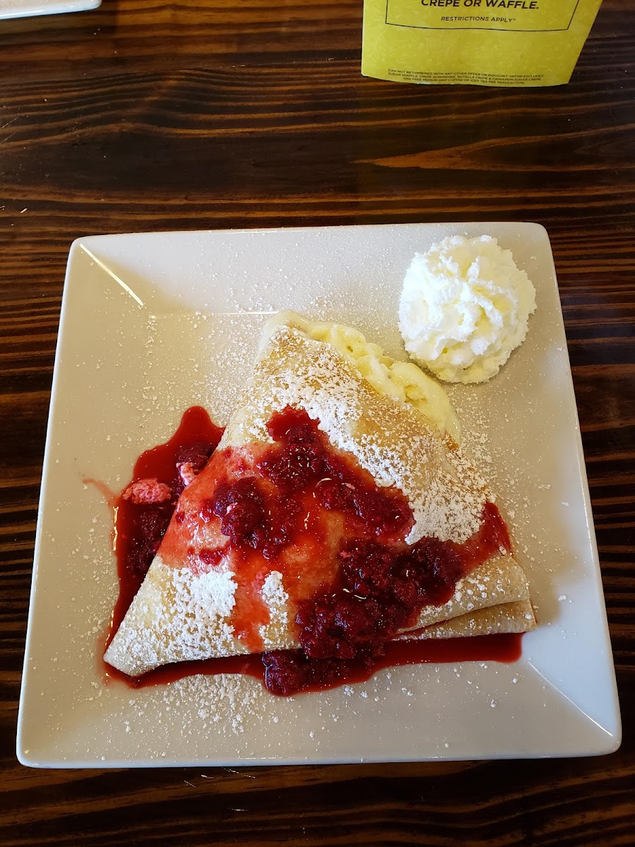 Gluten-Free at CoCo Crêpes, Waffles & Coffee