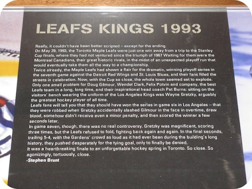 Really, it couldn't have been better scripted - except for the ending. On May 29, 1993, the Toronto Maple Leafs were just one win away from a trip to the Stanley Cup finals, where they had not...