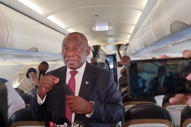 President Cyril Ramaphosa on Tuesday departed for Nigeria on a four nation visit to West Africa.