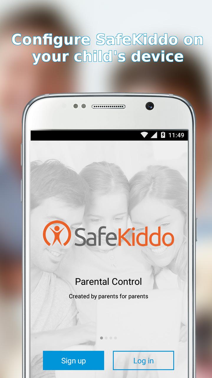 Android application SafeKiddo Parental Control screenshort