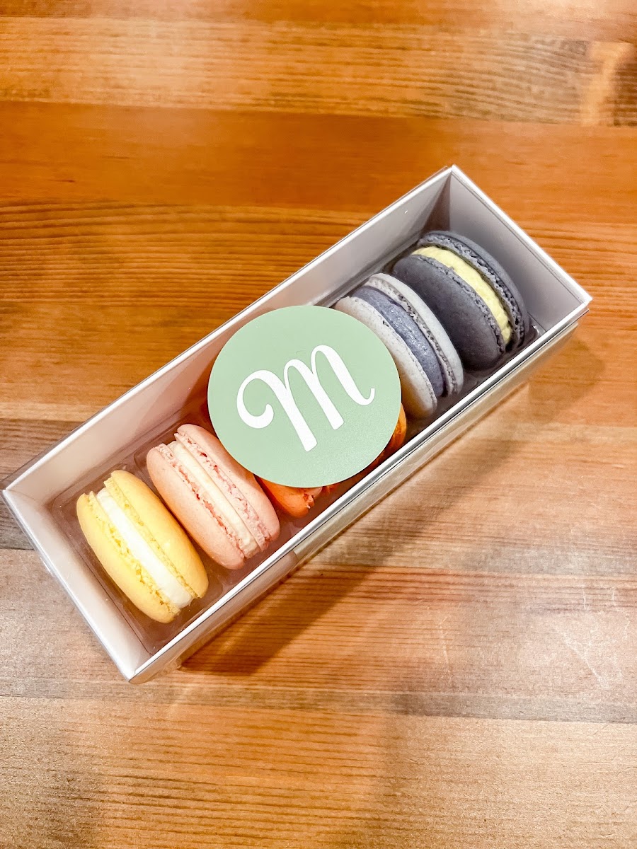 A selection of macarons - all gluten-free!