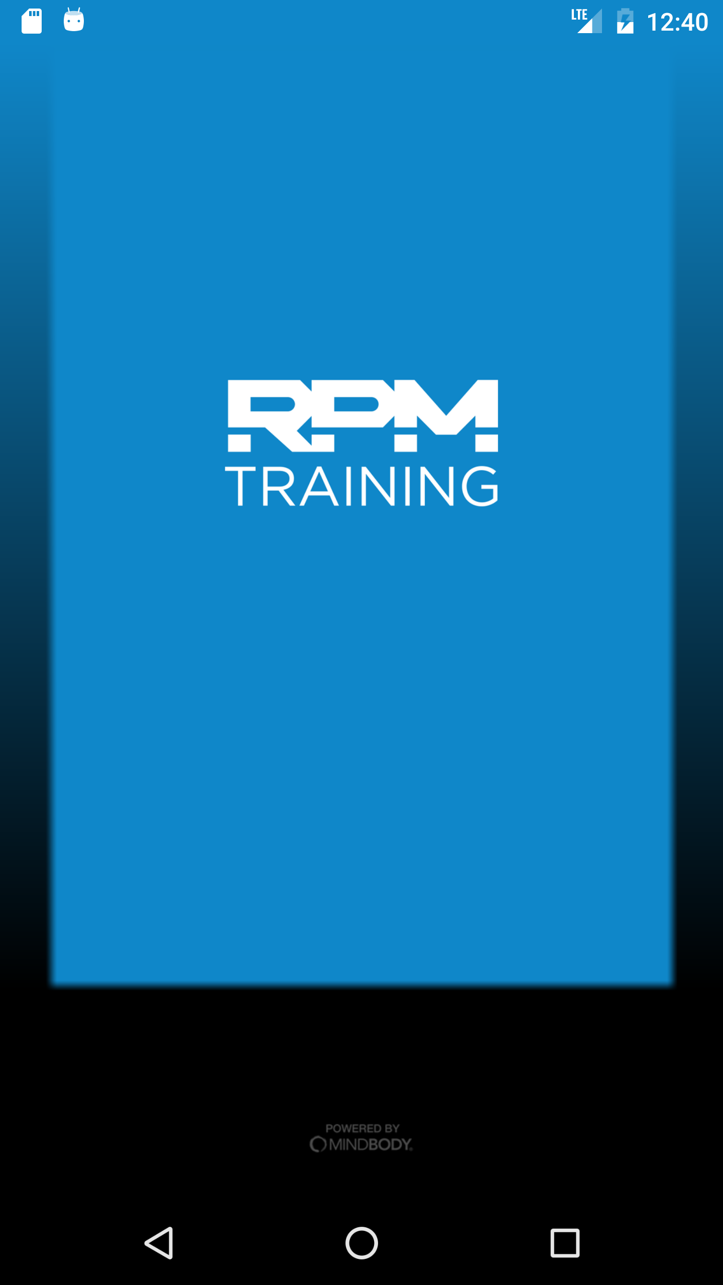 Android application RPM Training screenshort