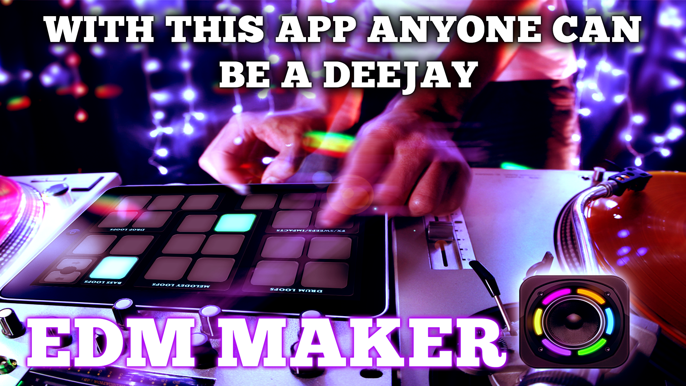 Android application EDM MAKER Dubstep Creator Free screenshort