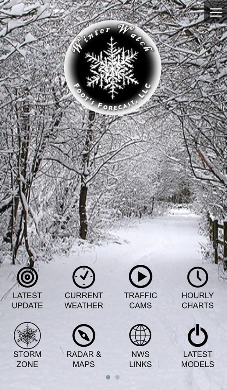 Android application WinterWatch 1.2 screenshort